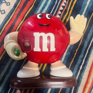 Red M&M Candy Dispenser